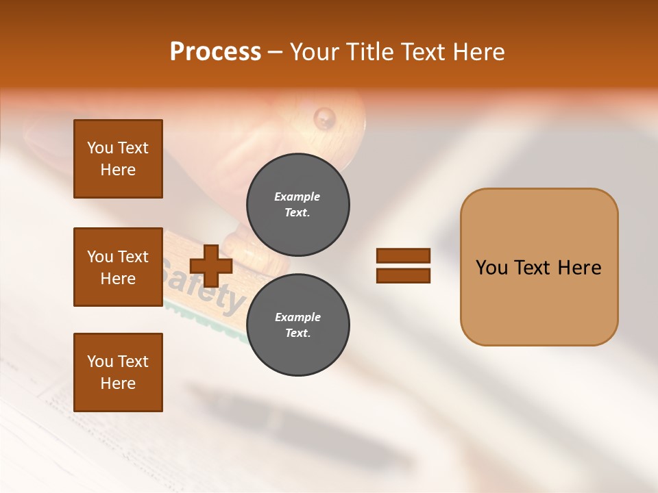 Hand First Risk PowerPoint Template