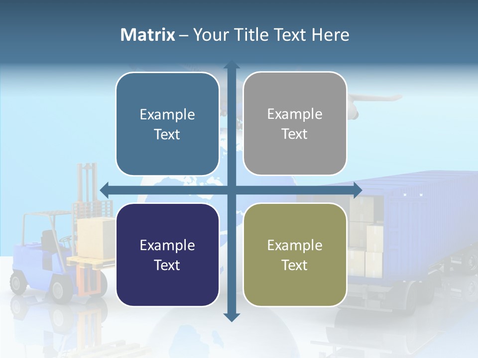 Packaging Airplane Speed PowerPoint Template