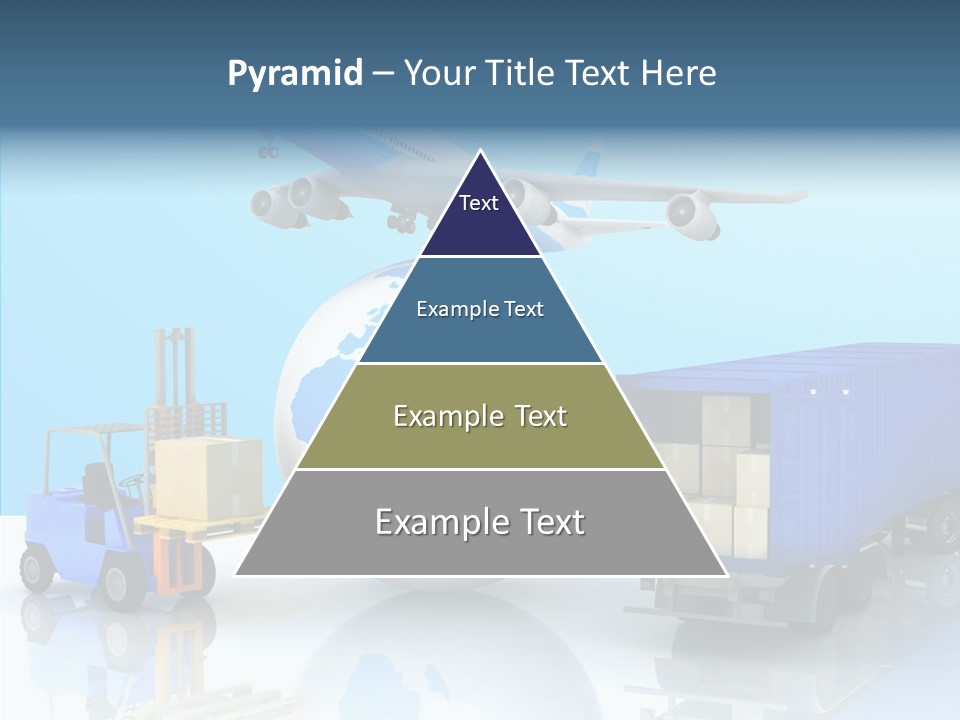 Packaging Airplane Speed PowerPoint Template