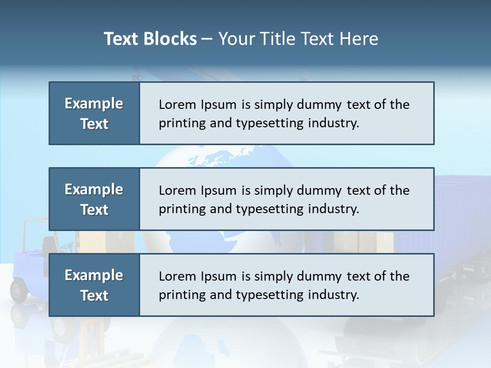 Packaging Airplane Speed PowerPoint Template