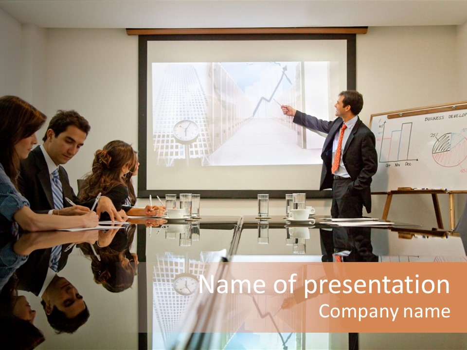 Entrepreneur Executive Chart PowerPoint Template