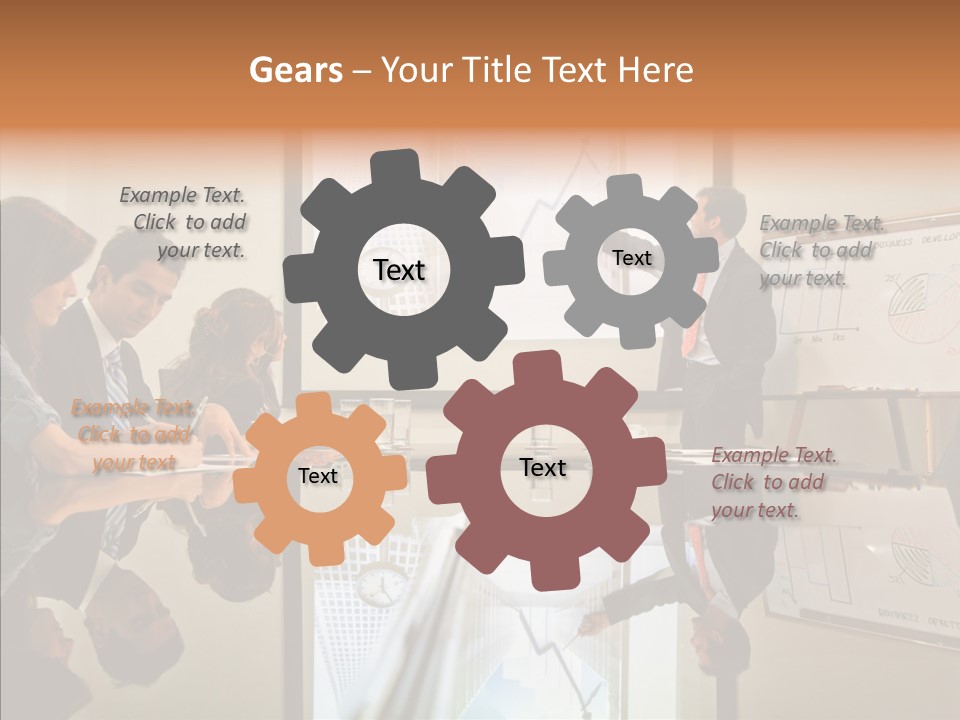 Entrepreneur Executive Chart PowerPoint Template