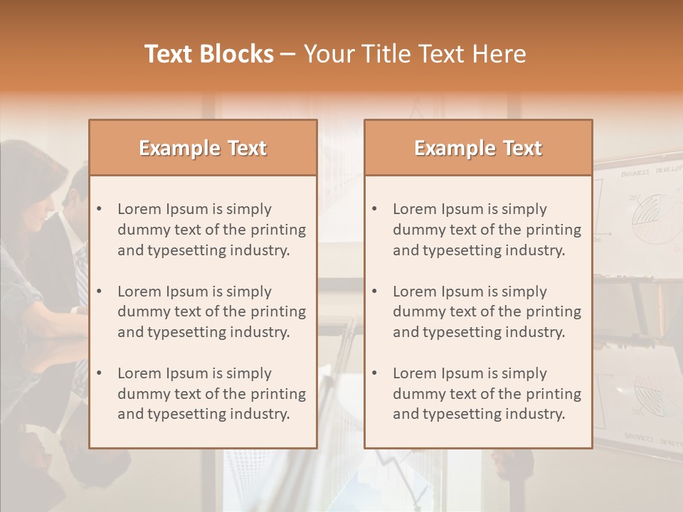 Entrepreneur Executive Chart PowerPoint Template