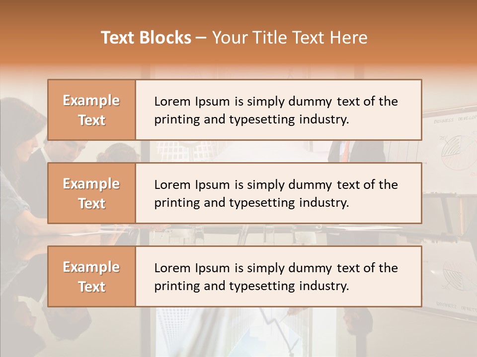 Entrepreneur Executive Chart PowerPoint Template