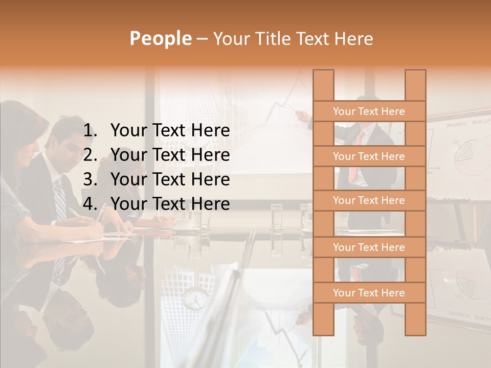 Entrepreneur Executive Chart PowerPoint Template