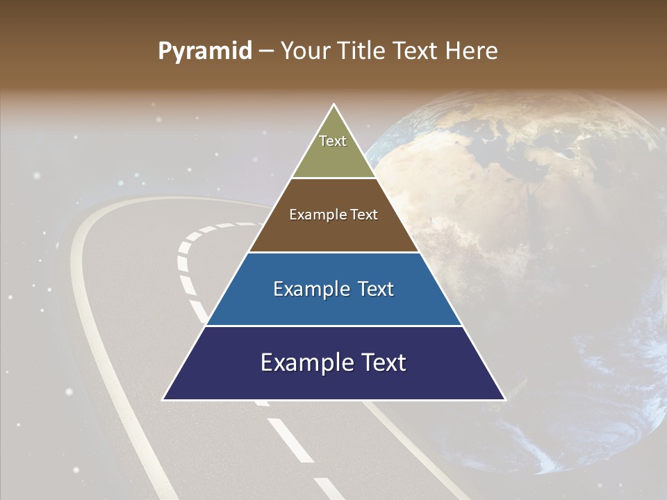 Nebula Constellation World PowerPoint Template