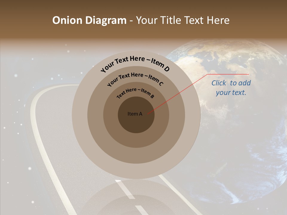 Nebula Constellation World PowerPoint Template