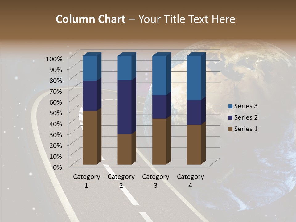 Nebula Constellation World PowerPoint Template