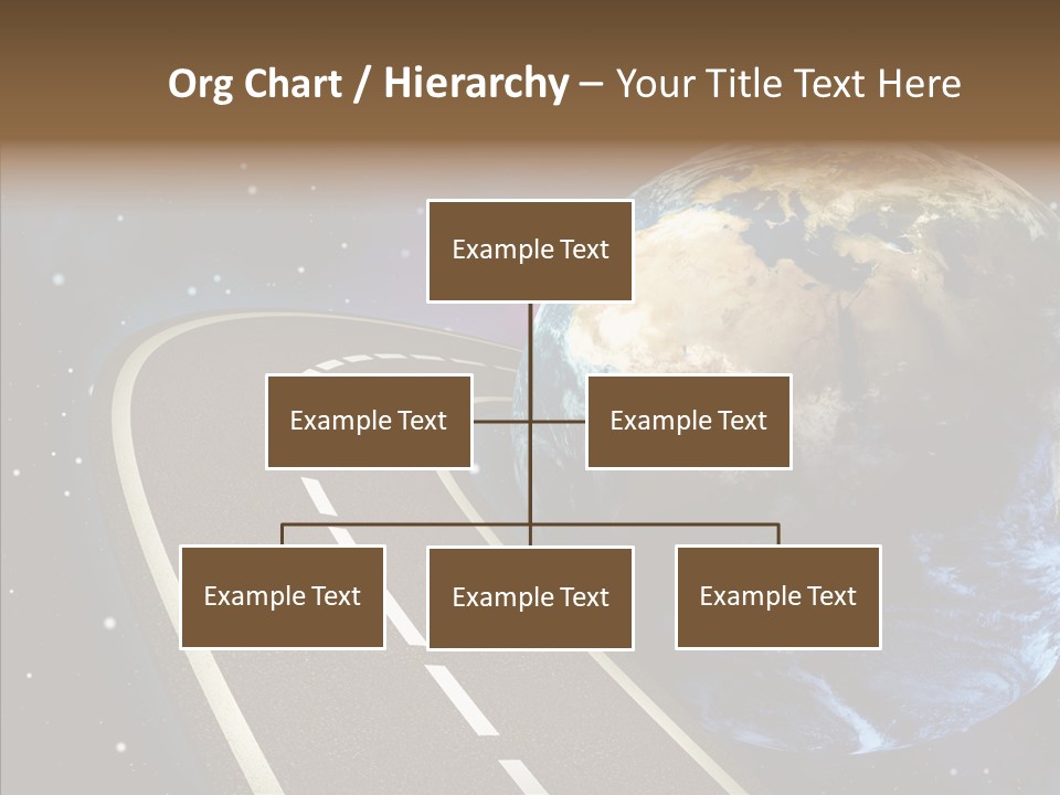 Nebula Constellation World PowerPoint Template
