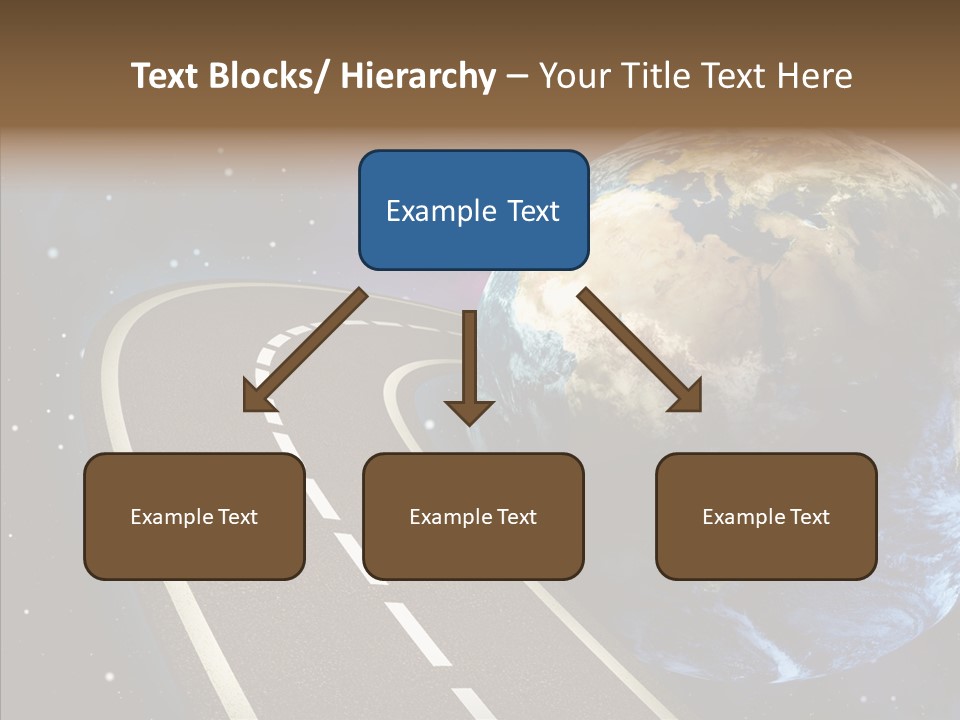 Nebula Constellation World PowerPoint Template