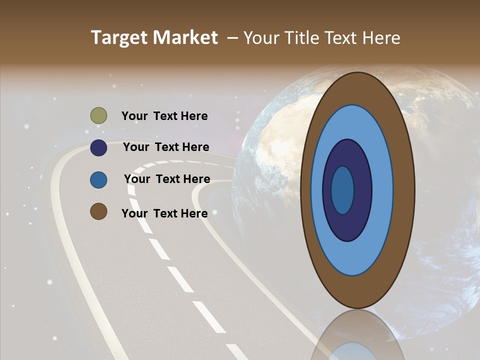 Nebula Constellation World PowerPoint Template