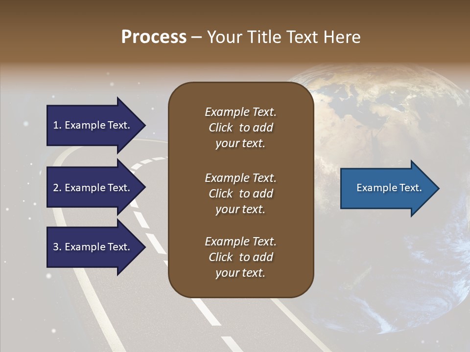 Nebula Constellation World PowerPoint Template