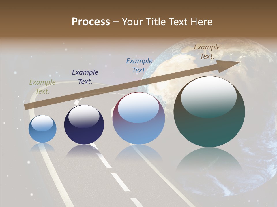 Nebula Constellation World PowerPoint Template