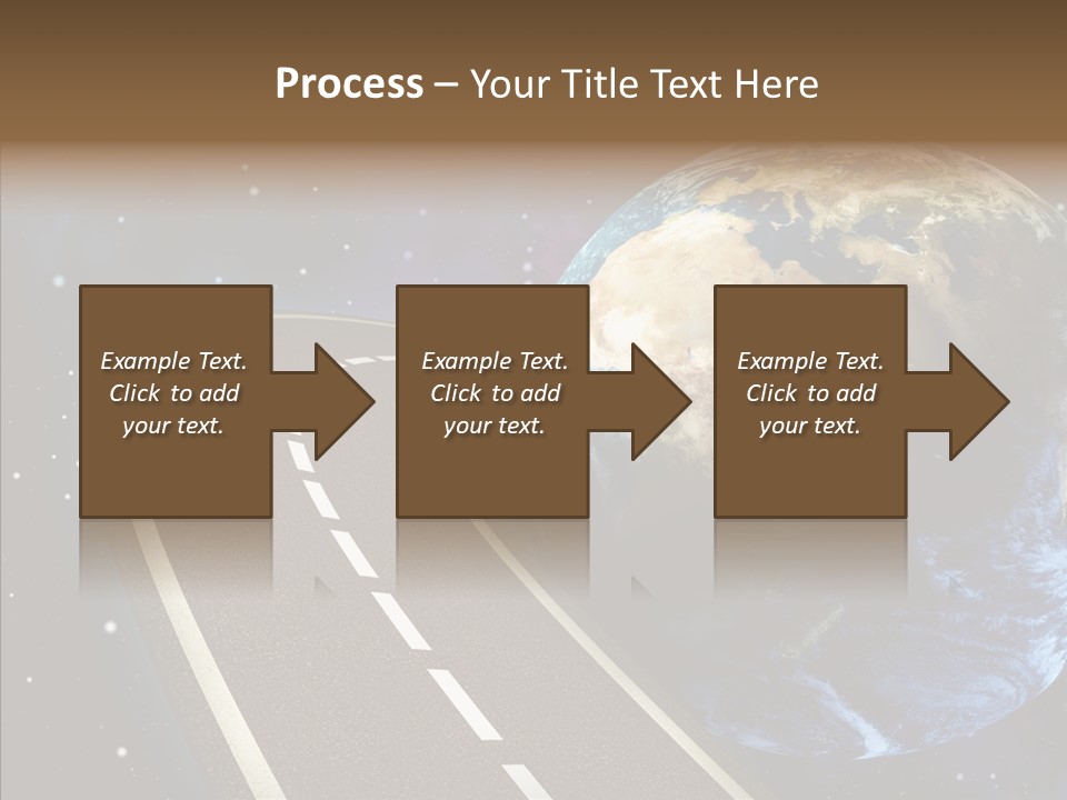 Nebula Constellation World PowerPoint Template