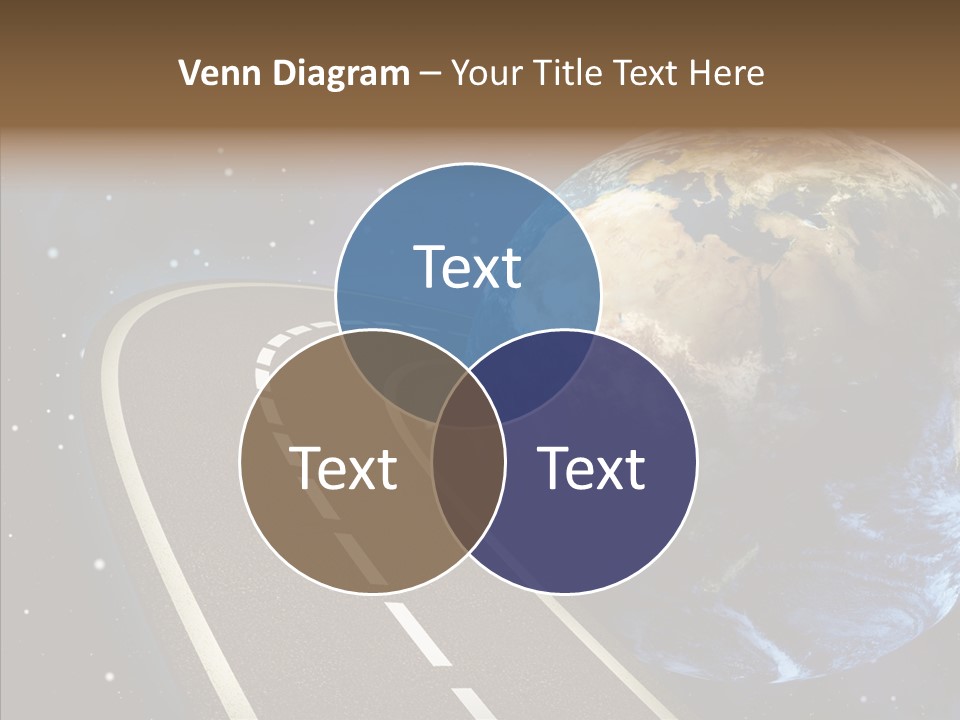 Nebula Constellation World PowerPoint Template