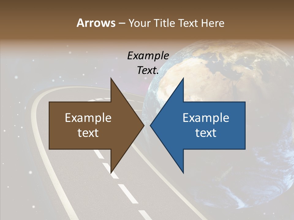 Nebula Constellation World PowerPoint Template