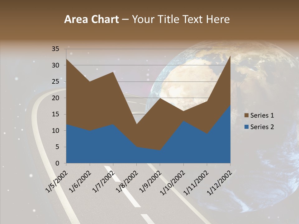 Nebula Constellation World PowerPoint Template