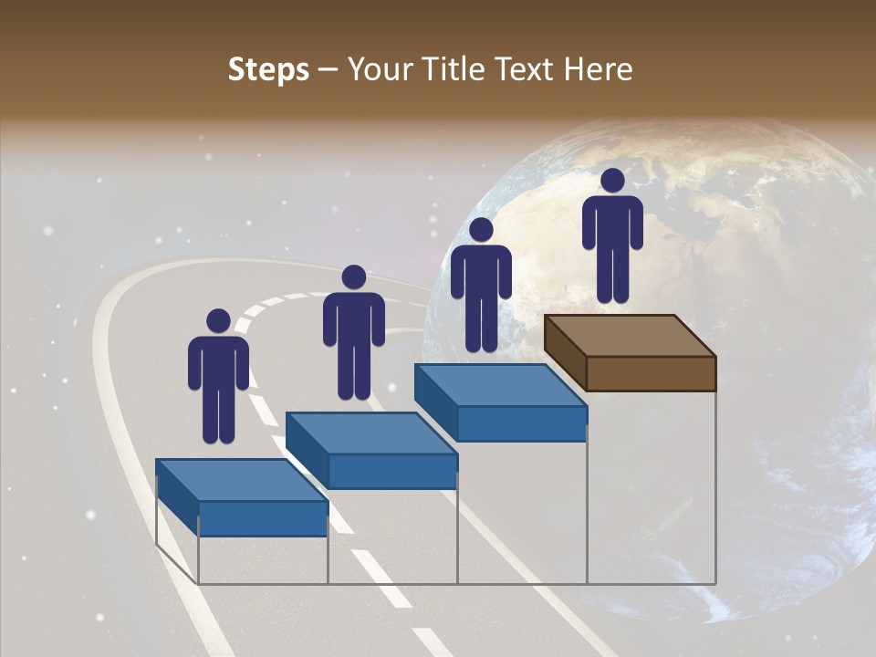 Nebula Constellation World PowerPoint Template