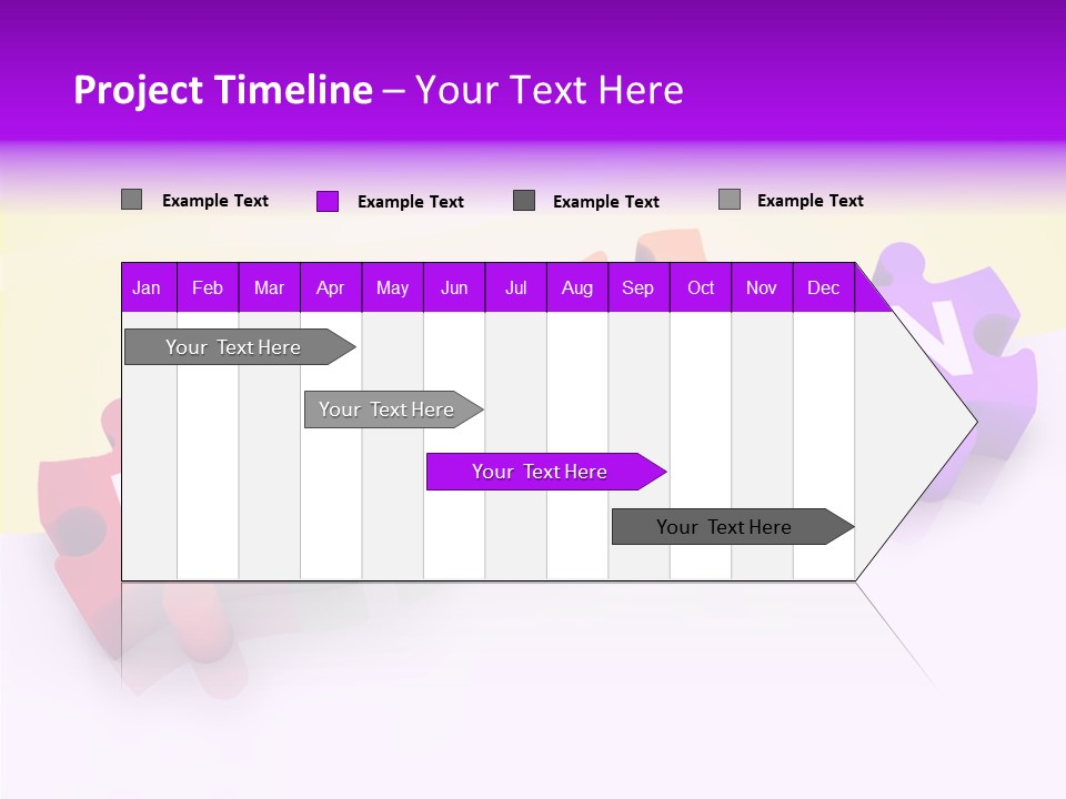 Intelligence Alphabet Three Dimensional PowerPoint Template