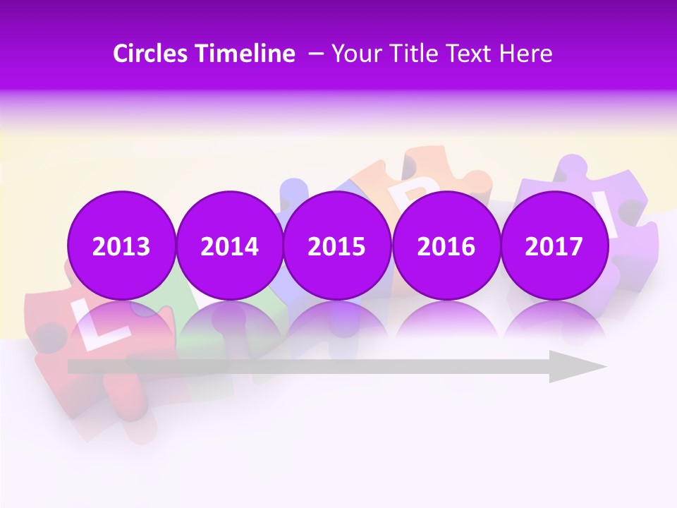 Intelligence Alphabet Three Dimensional PowerPoint Template
