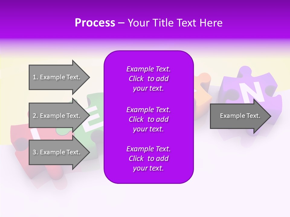 Intelligence Alphabet Three Dimensional PowerPoint Template