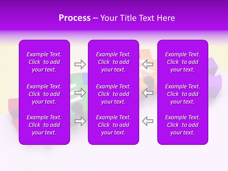 Intelligence Alphabet Three Dimensional PowerPoint Template