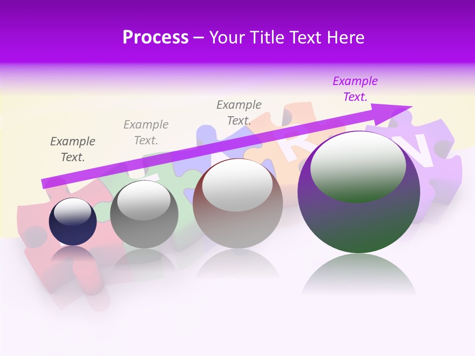 Intelligence Alphabet Three Dimensional PowerPoint Template