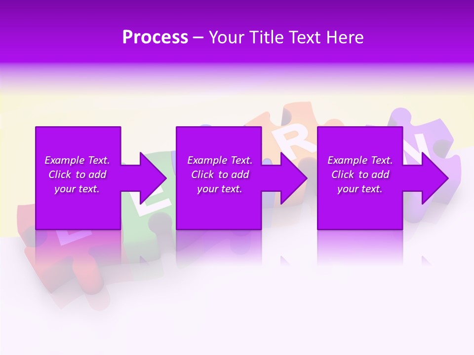 Intelligence Alphabet Three Dimensional PowerPoint Template