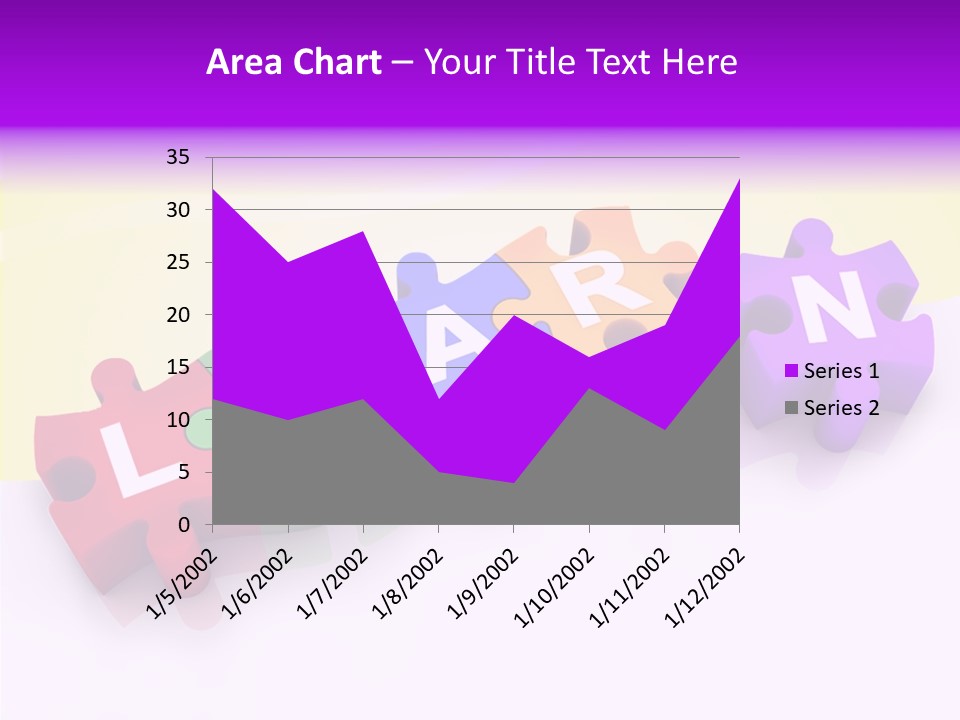 Intelligence Alphabet Three Dimensional PowerPoint Template