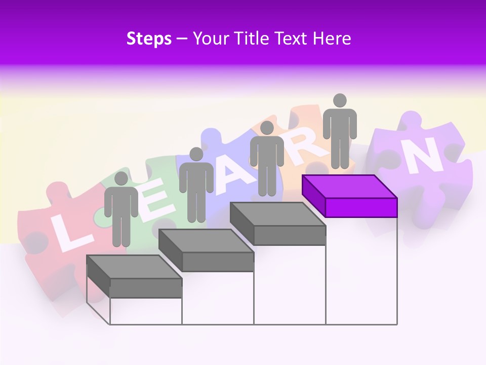 Intelligence Alphabet Three Dimensional PowerPoint Template
