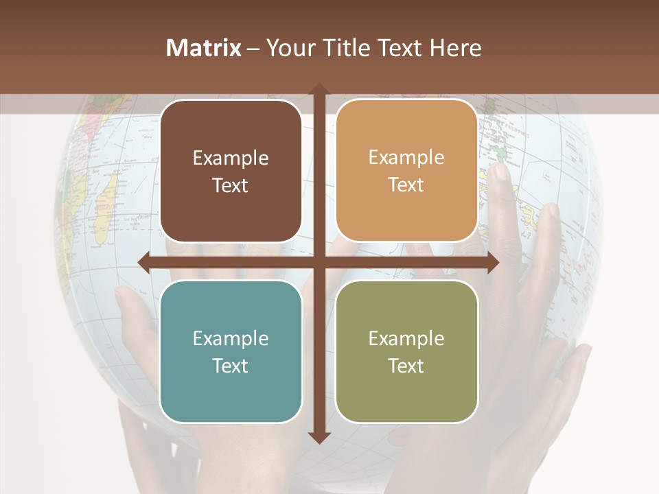 Black Peace Land PowerPoint Template