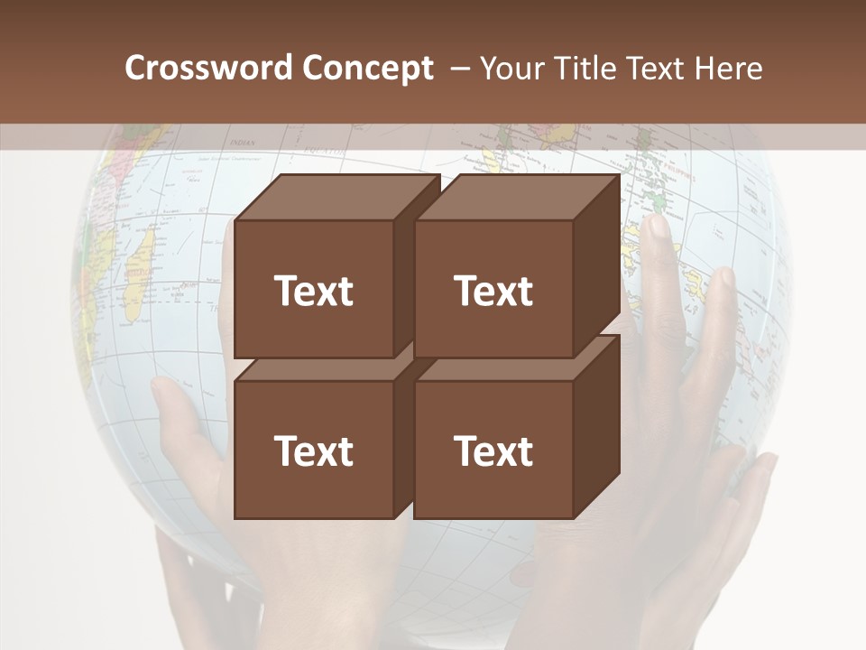 Black Peace Land PowerPoint Template