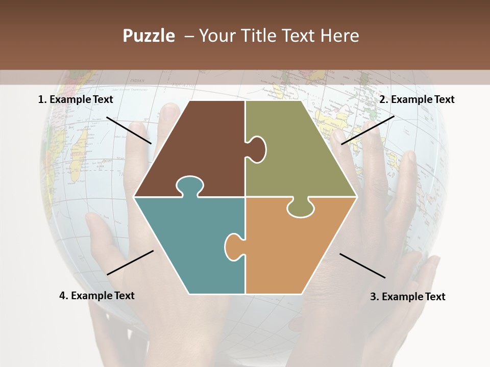 Black Peace Land PowerPoint Template