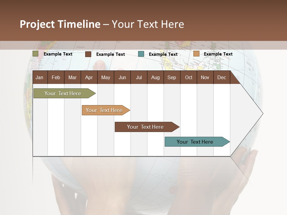 Black Peace Land PowerPoint Template