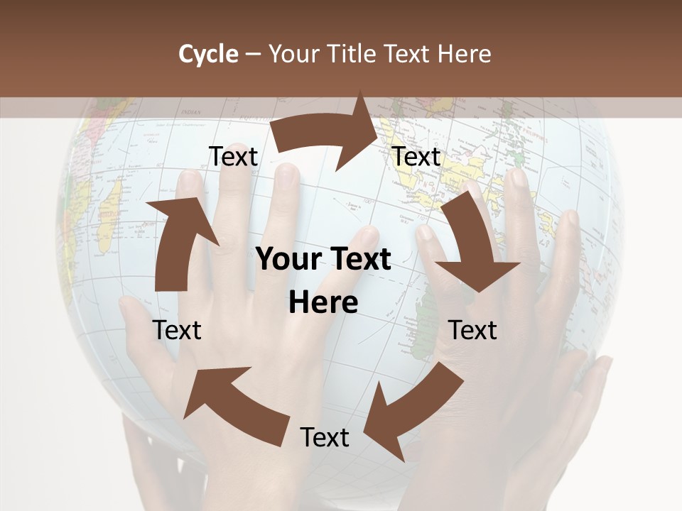 Black Peace Land PowerPoint Template