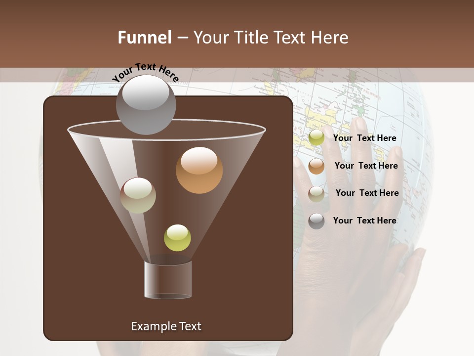 Black Peace Land PowerPoint Template