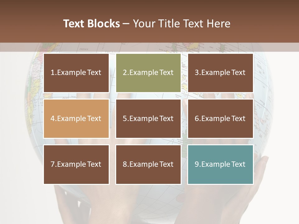 Black Peace Land PowerPoint Template