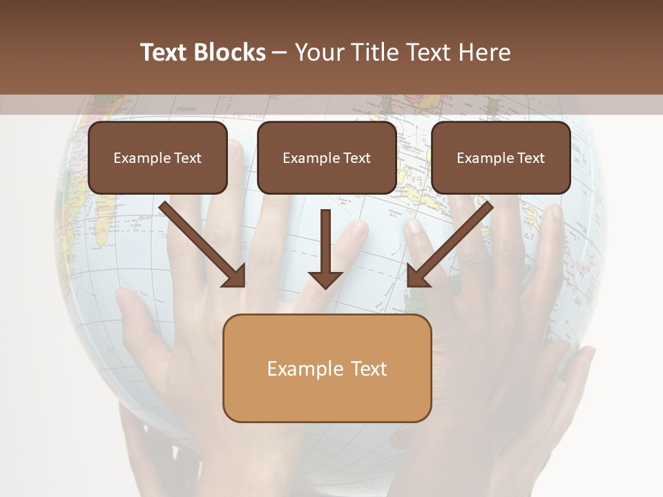 Black Peace Land PowerPoint Template