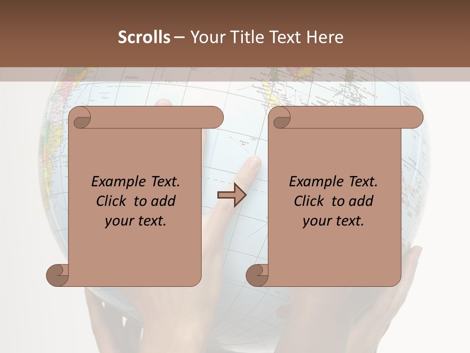 Black Peace Land PowerPoint Template