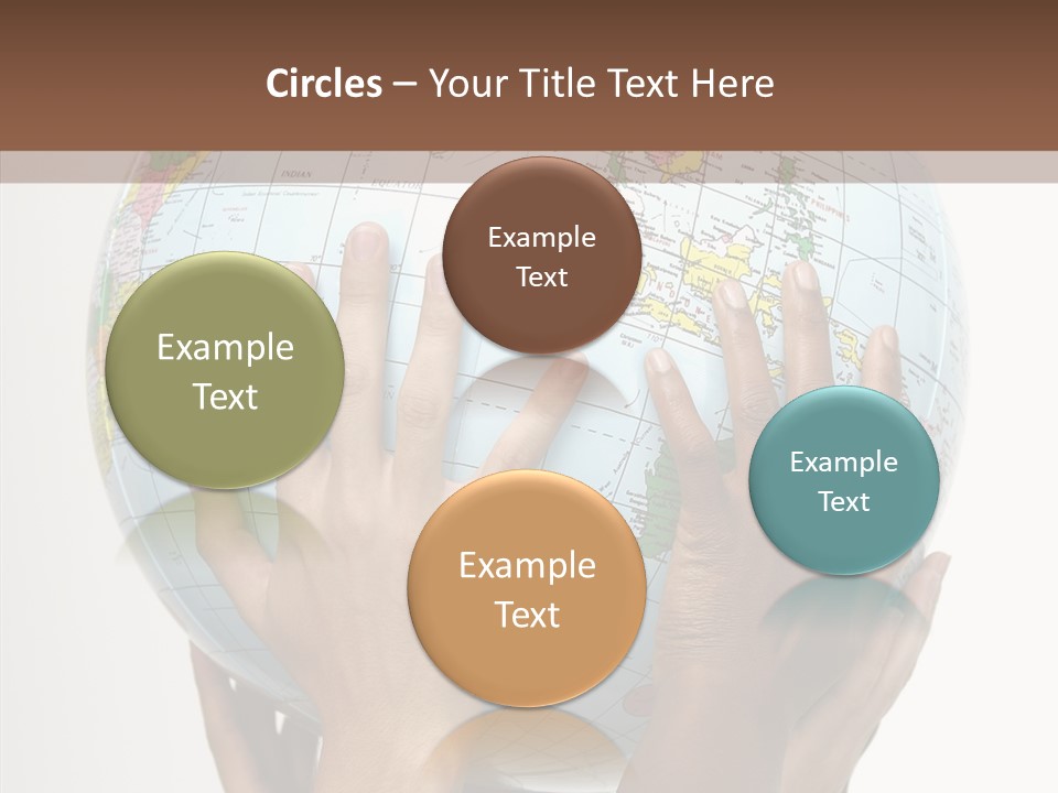 Black Peace Land PowerPoint Template