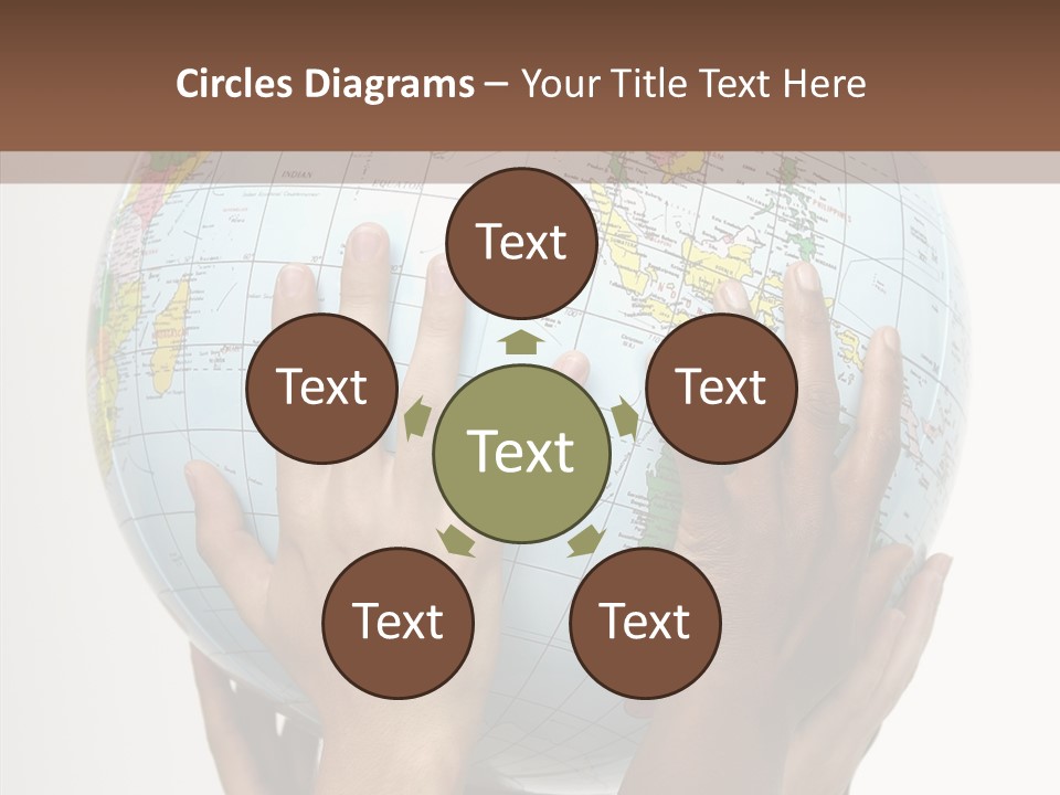 Black Peace Land PowerPoint Template