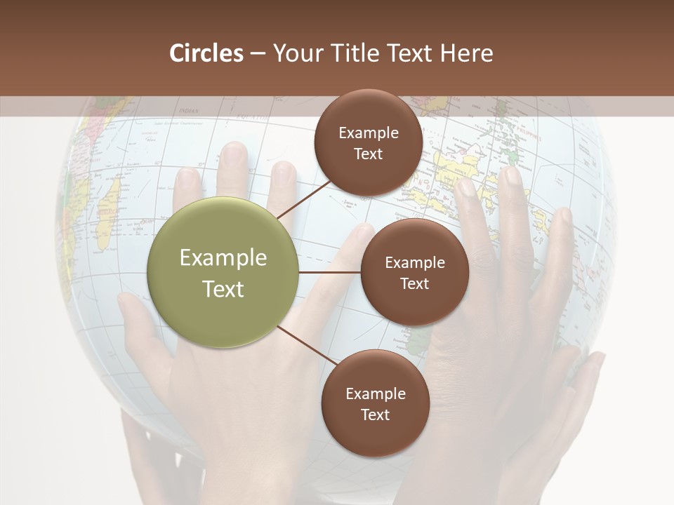 Black Peace Land PowerPoint Template