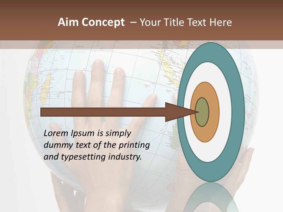 Black Peace Land PowerPoint Template