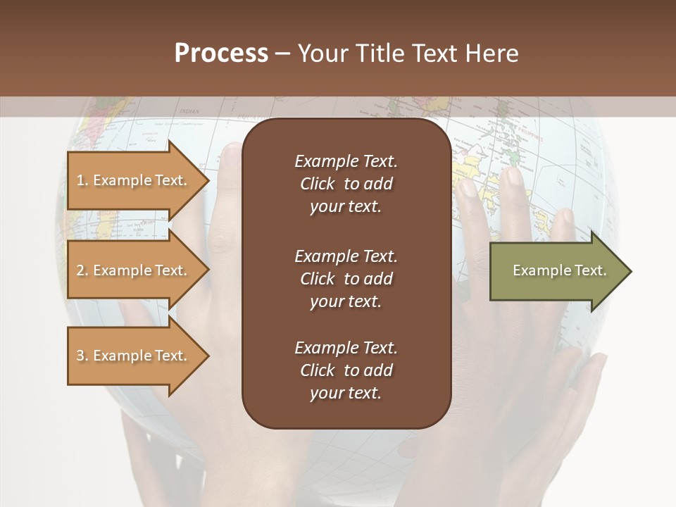 Black Peace Land PowerPoint Template