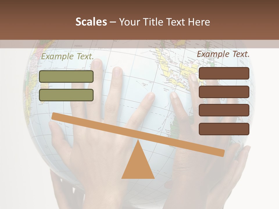 Black Peace Land PowerPoint Template