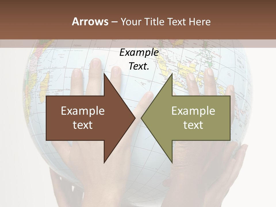 Black Peace Land PowerPoint Template