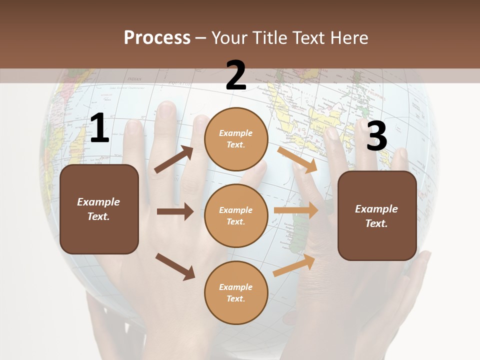 Black Peace Land PowerPoint Template