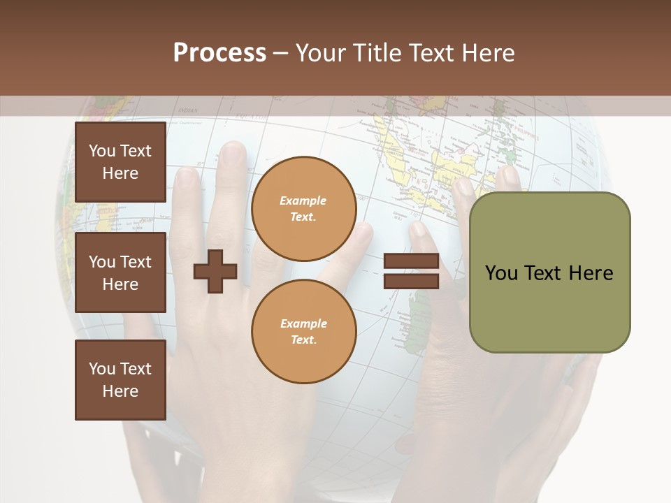 Black Peace Land PowerPoint Template