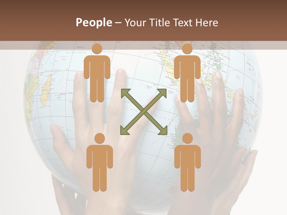 Black Peace Land PowerPoint Template