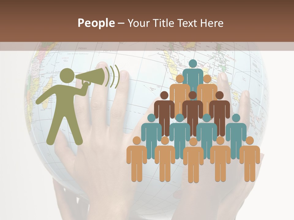 Black Peace Land PowerPoint Template